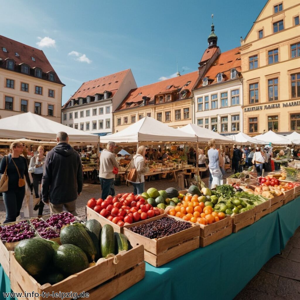 Die besten Wochenmärkte in Leipzig